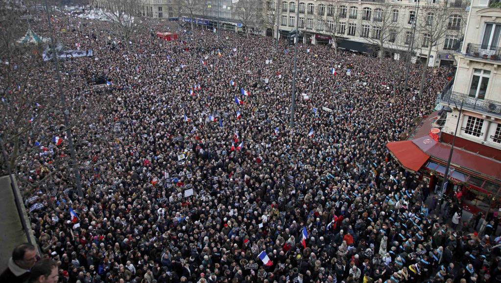 Revivez la mobilisation historique du 11 janvier 2015 à Paris